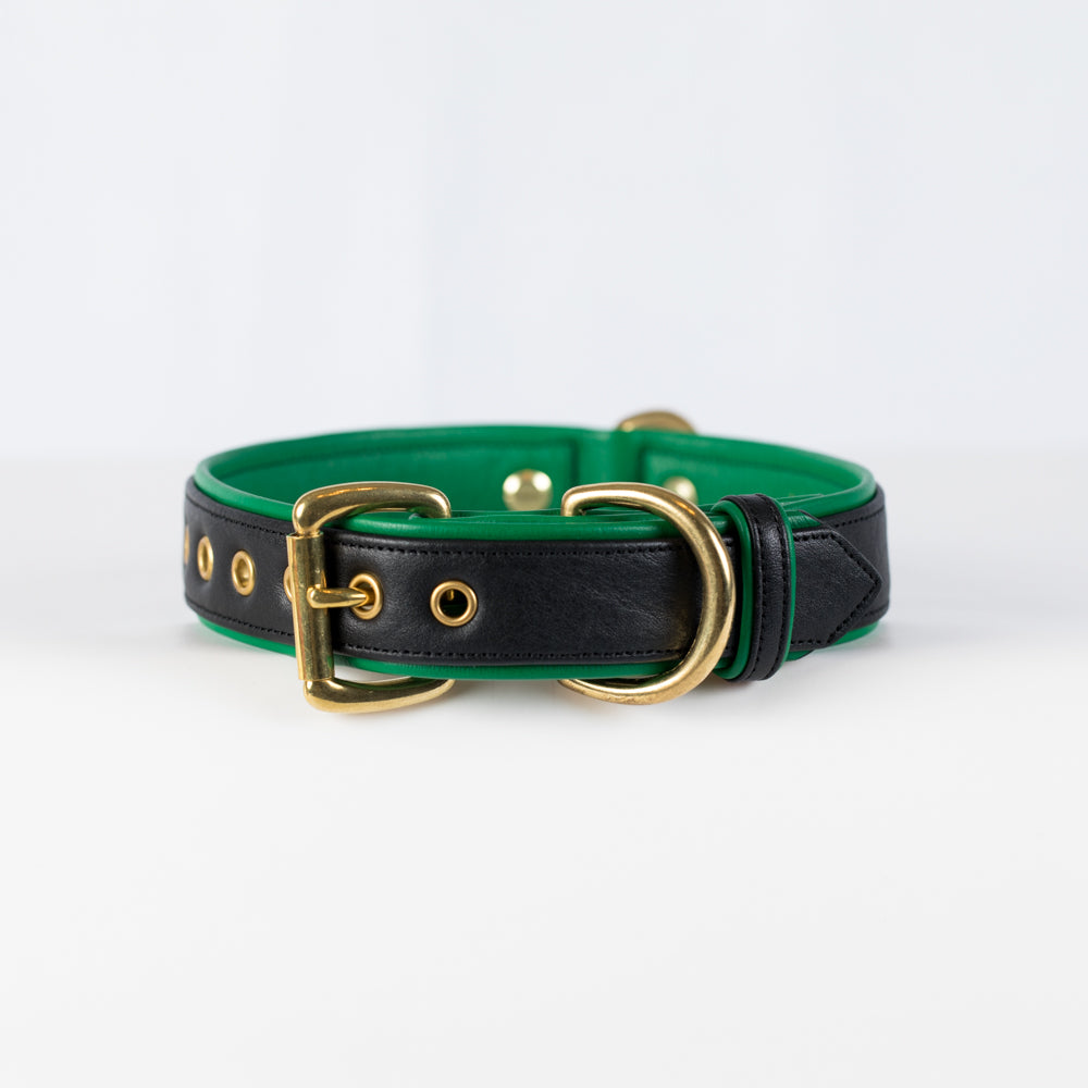 Genuine Leather Dog Collar: Ravenna Collar