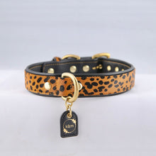 Load image into Gallery viewer, Genuine Leather Dog Collar: Diana Collar