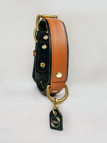 Genuine Leather Dog Collar: Cavalli Collar